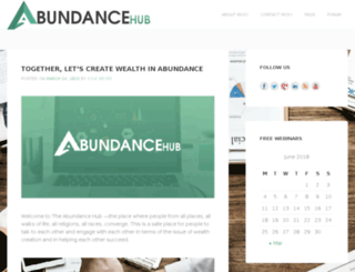 abundancehub.com screenshot