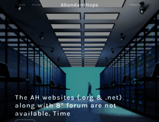 abundanthope.net screenshot