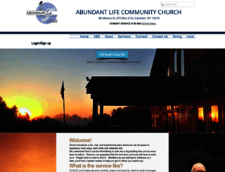 abundantlifecamden.com screenshot