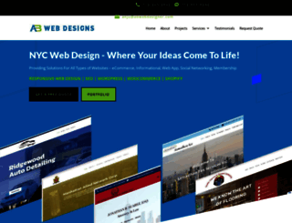 abwebdesigner.com screenshot
