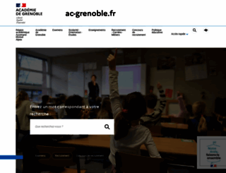 ac-grenoble.fr screenshot