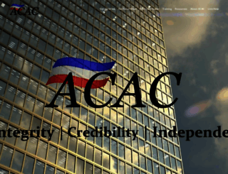 acac.org screenshot