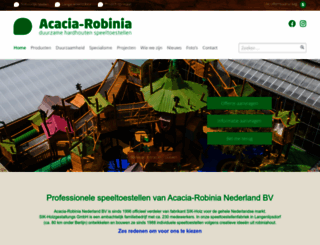 acacia-robinia.nl screenshot