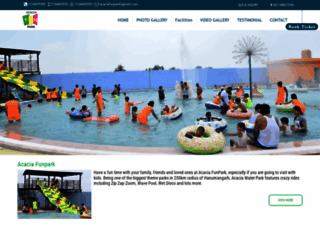 acaciafunpark.com screenshot