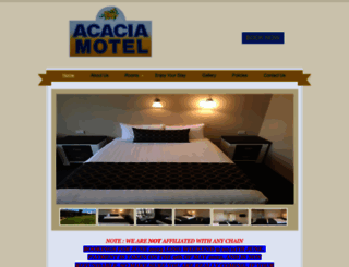 acaciamotel.com.au screenshot
