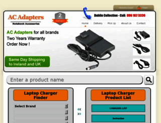 acadapterdublin.com screenshot
