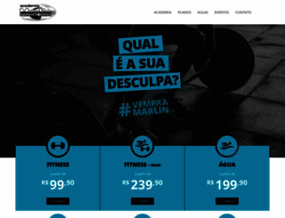 academiamarlin.com.br screenshot