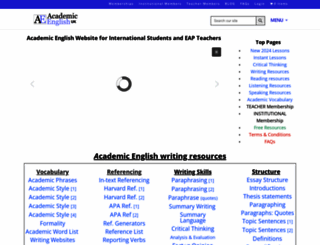 academic-englishuk.com screenshot