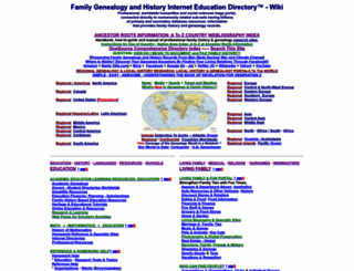 academic-genealogy.com screenshot