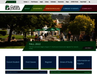 academic.cuesta.org screenshot
