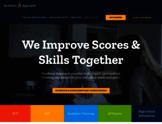 academicapproach.com screenshot