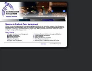 academiceventmanagement.com screenshot