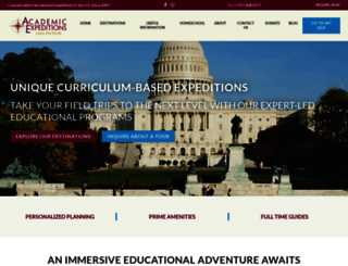 academicexpeditions.com screenshot