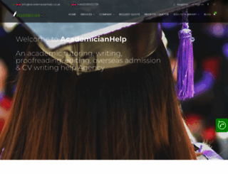 academicianhelp.co.uk screenshot