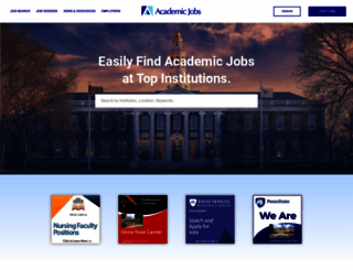 academicjobstoday.com screenshot