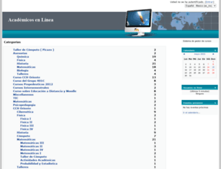 academicosenlinea.net screenshot