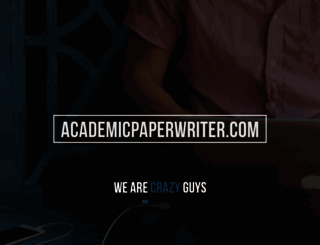 academicpaperwriter.com screenshot