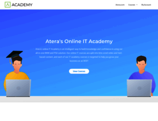 academy.atera.com screenshot