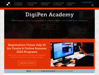 academy.digipen.edu screenshot