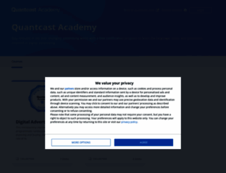 academy.quantcast.com screenshot