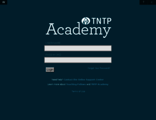 academy.tntp.org screenshot