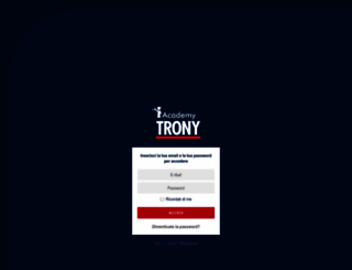 academy.trony.it screenshot