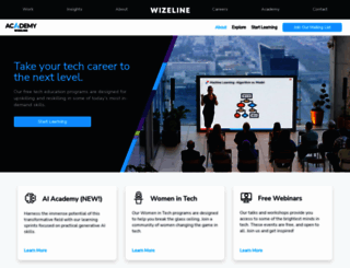 academy.wizeline.com screenshot