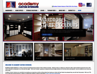 academycustominteriors.com.au screenshot