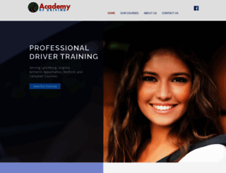 academyofdriving.org screenshot
