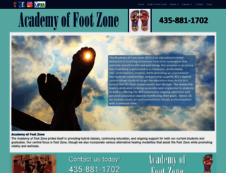 academyoffootzonetherapy.com screenshot