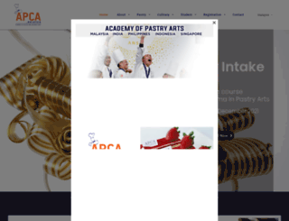 academyofpastryartsmalaysia.com screenshot