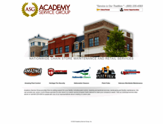 academyservicegroup.com screenshot