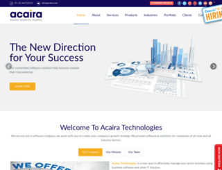 acaira.com screenshot