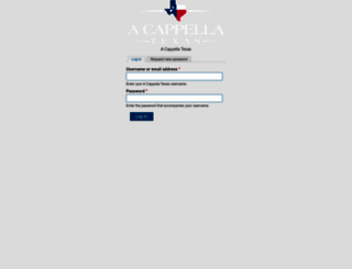 acappellatexas.groupanizer.com screenshot