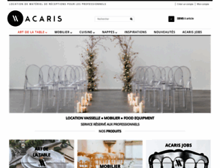 acaris.fr screenshot