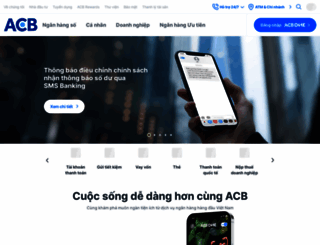 acb.com.vn screenshot