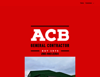 acbgeneralcontractor.com screenshot