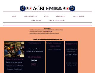 acblemba.org screenshot