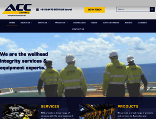 acc-corporate.com screenshot