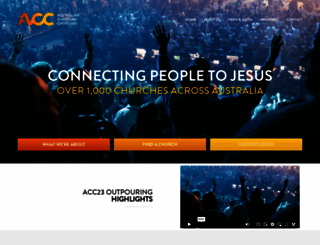 acc.org.au screenshot