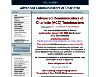 acc.toastmastersclubs.org screenshot
