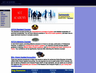 accacademy.org screenshot