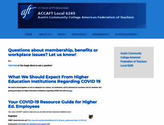 accaft.org screenshot