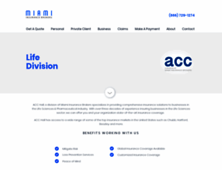 accbrokers.com screenshot