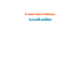 accedi-login.net screenshot