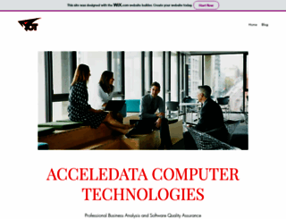 acceledata.com screenshot