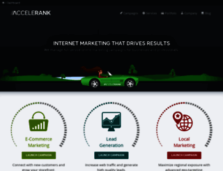accelerank.com screenshot