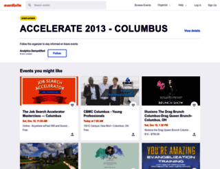 accelerate2013.eventbrite.com screenshot