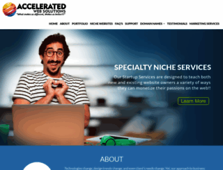 acceleratedwebsolutions.com screenshot