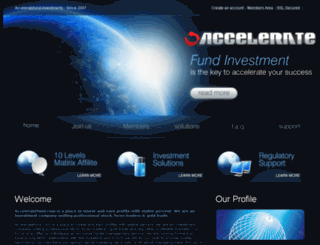 acceleratefund.com screenshot